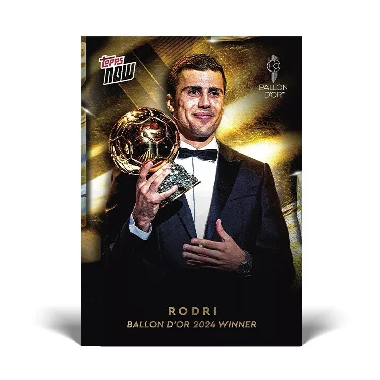 Carte Panini Score FIFA 2024 - Rodri Green Laser - Manchester City - Édition Limitée