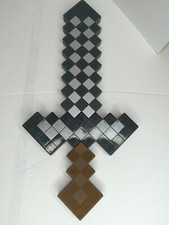 Minecraft 2017 Netherite Sword Life-Sized Role Play Toy - 17 Inch Cosplay