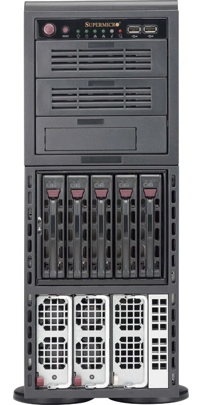 Supermicro SYS-8048B-C0R3FT Barebones Tower Server NEW IN STOCK 5 Year Warranty - Image 2 of 3
