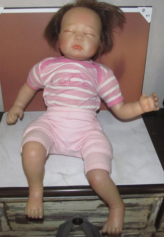 You & Me Baby Doll Pink Pants w/ Orange County Chopper Jumper Top Good Condition