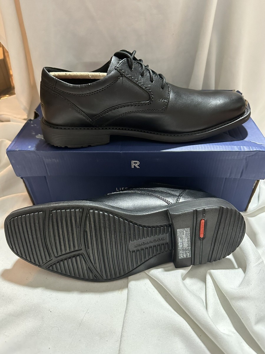 $99 Rockport Men's Style Leader Plain Toe Black Size - Main Image