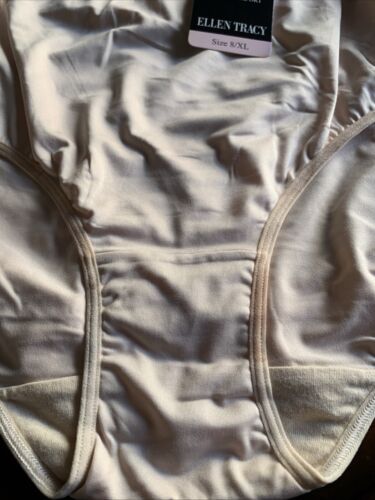 NWT Lot 3 Ellen Tracy Womens Brief Panties 8/XL full-Cut NEW WITH DEFECTS RT $32 - Picture 3 of 3
