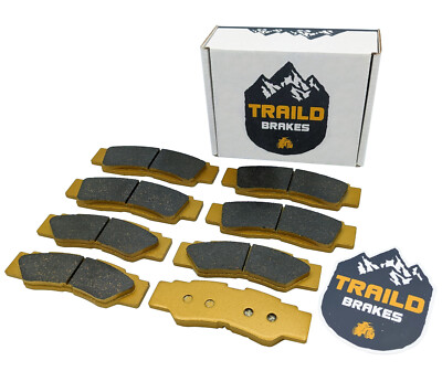 Traild Yamaha Wolverine RMAX2 RMAX4 2021-2024 Ceramic Brake Pad Set Front & Rear