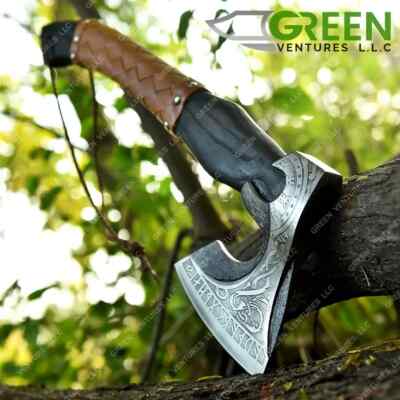 Viking axe, Viking forged axe, Personalized hatchet, Viking hatchet, best gift