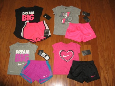 2t nike shorts girl
