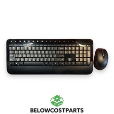 Microsoft 1477 X823055-0001 Black Wireless 2000 QWERTY Keyboard w/ Mouse No USB