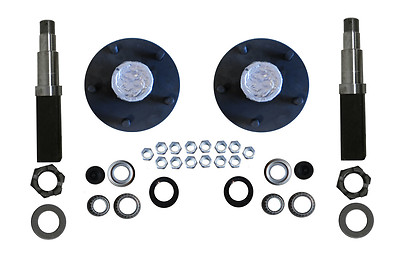 DT 3500ページ Build Your Own Trailer Axle Kit 3500# Square Spindle Idler Hub