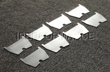 Titanium Brake Pad Shim Heat Shield Set For Rotora Fc8 - 8 Piston Caliper Titanium Brake Pad Shim Heat Shield Set For Rotora Fc8 - 8 Piston Caliper