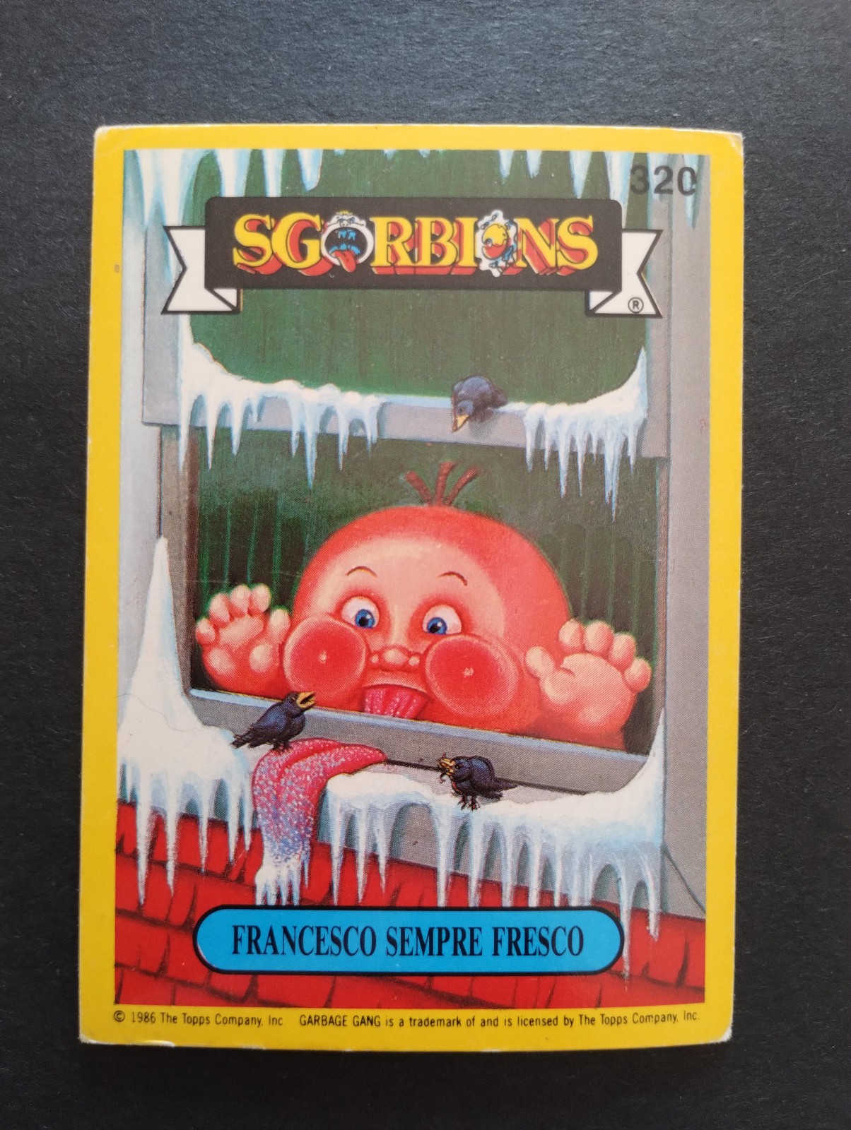 Sgorbions Francesco Sempre Fresco #320 Carta Card Usata Collezione Italiano