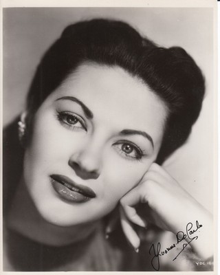 Yvonne De Carlo 20x25 cm Signiertes Foto | Autogramm / Autograph [EW]