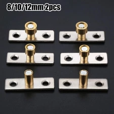 Sliding Door Guide Locator Stopper Wooden 2 Pcs Accessories Door Hardware