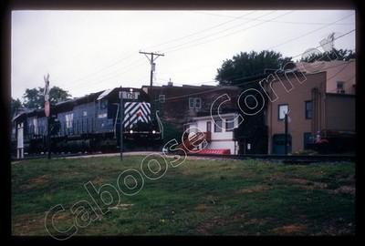 IMRL I&M Rail Link 368-216 Le Claire IA 8-11-97 35mm Slide (13792)