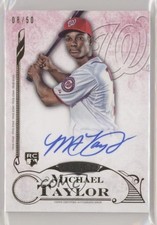 2015 Topps Five Star Auto Gold 8/50 Michael Taylor #FSA-MTA Auto 00q8