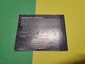 Conquest of the Crystal Palace - Nintendo NES- Manual Only **NO GAME!