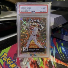 2022 Panini Donruss Bomb Squad /999 Shohei Ohtani #BS-3 PSA 10 GEM MT