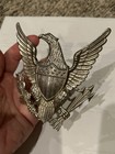 US Army Indian Wars Era 1880'sMilitary Spike Helmet Plate EagleInsignia Badge — photo 2