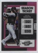 2022 Panini Chronicles Contenders Optic Pink Prizm /50 Gavin Sheets #6 07qr