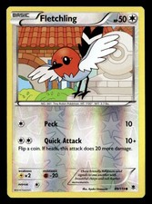Fletchling Common Reverse Holo XY - Phantom Forces 89/119 NM Pokémon TCG
