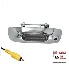 Tailgate Handle with Backup Camera Replacement for 2002-2009 Dodge Ram Chrome