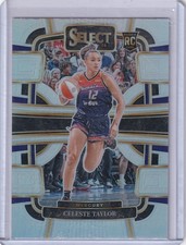 Celeste Taylor - 2024 Panini Select WNBA - Silver Prizm - #16 - Mercury (RC)