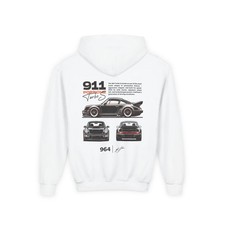 1990-1994 Porsche 911 Turbo S 964 Kids Hoodie - Motorsport Kids Sweater Gift
