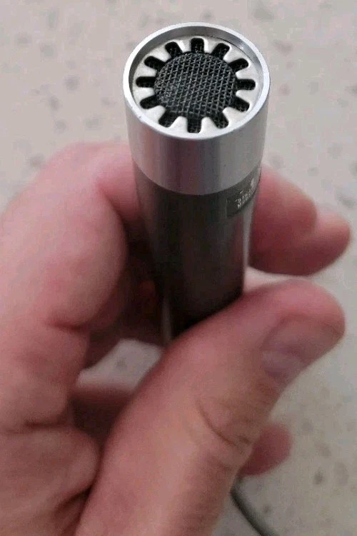 Vtg Piezo 1/4" Dynamic Harp Mic Microphone Model DX-75 Japan *USED* 5' Cable - Image 3 of 4