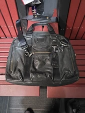 💥Tumi Alpha Bravo McNair Slim Briefcase Laptop Bag Leather 92611DH2 Black $550