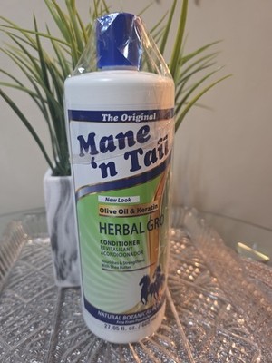 Mane 'n Tail Herbal Gro Conditioner Olive Oil & Keratin Complex 27.05 oz