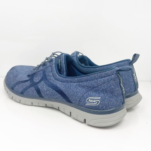 Skechers Womens EZ Flex Renew 23462 Blue Running Shoes Sneakers Size 10 - Picture 5 of 12
