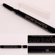 Max Factor Brow Shaper 10 Blonde Eyebrow Pencil Ultrafine with Spoolie