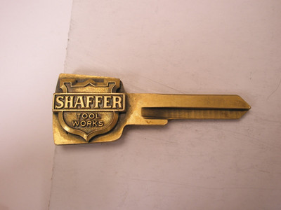 Shaffer Tool Works Key Blank Cut Ready Vintage Tie Bar Clip lock smith