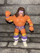 WWF Hasbro The Ultimate Warrior Action Figure 1992 Series 3 WWE Pro Wrestling