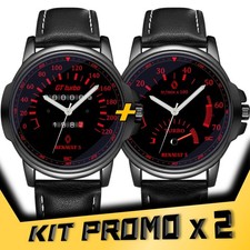 Kit x 2 Orologi da Polso Contagiri e Contachilometri Renault 5 GT Turbo Promo