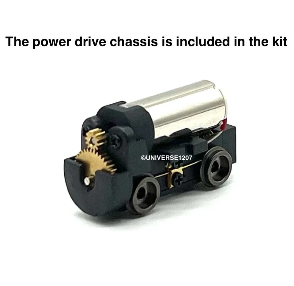 Nn3/Nm TMW Whitcomb Locomotive, Boxcar & Dump Cars Set Kit 6.5mm Narrow Gauge - Image 4 of 4