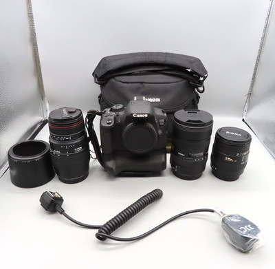 #SE5208# Canon EOS 700D Digitalkamera inkl. Sigma 70-300 APO, DC 8-16mm *tested*