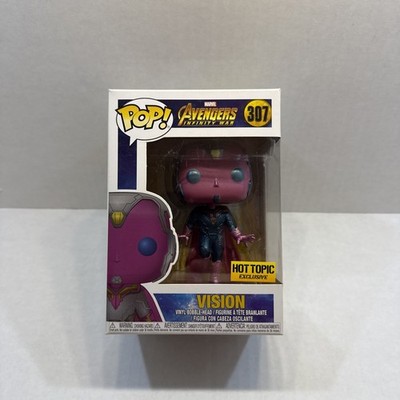 Funko Pop Marvel Vision Hot Topic Exclusive 307