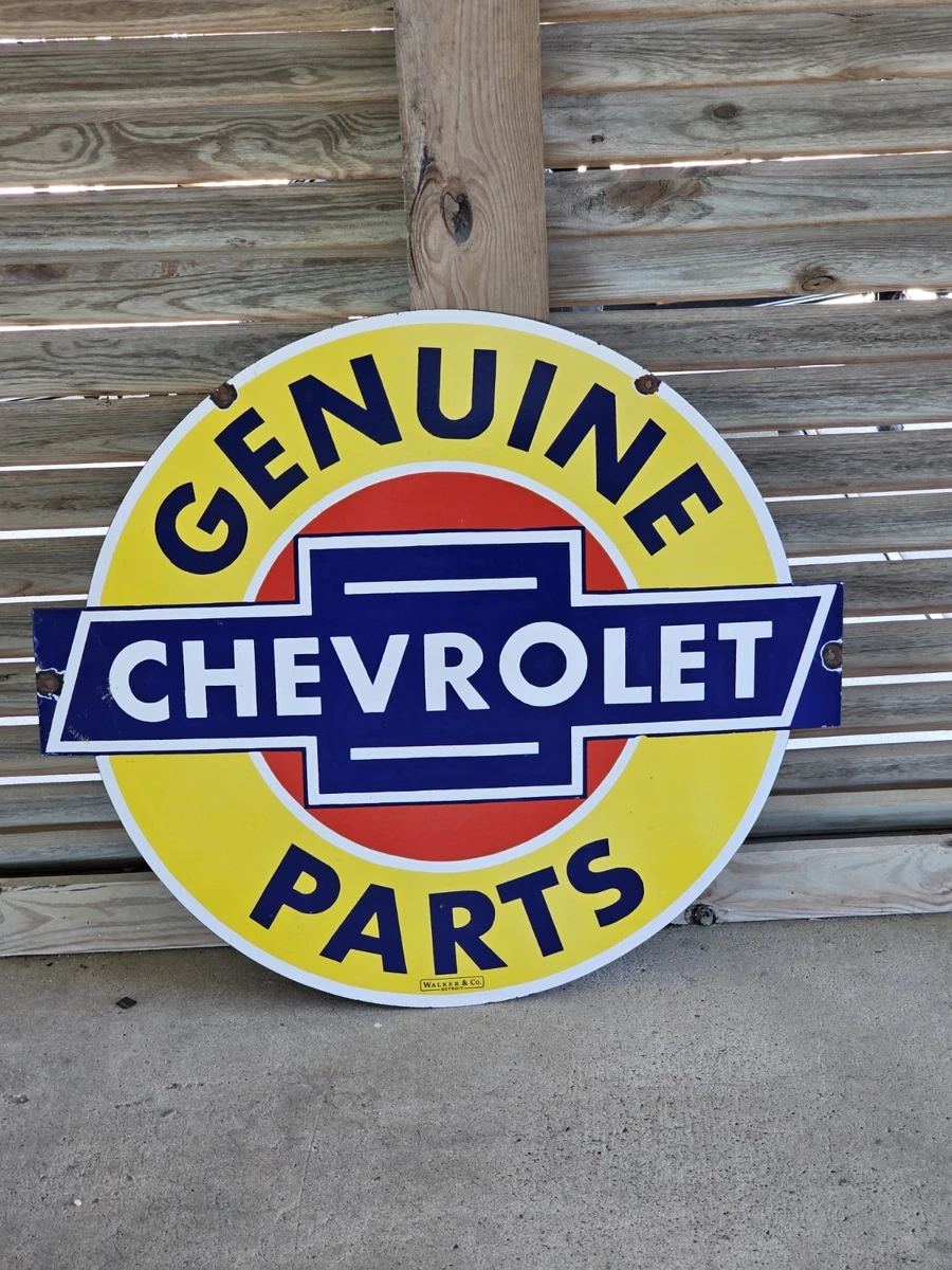 Vintage Chevrolet Signs Indiana Original Advertising Signs (1930