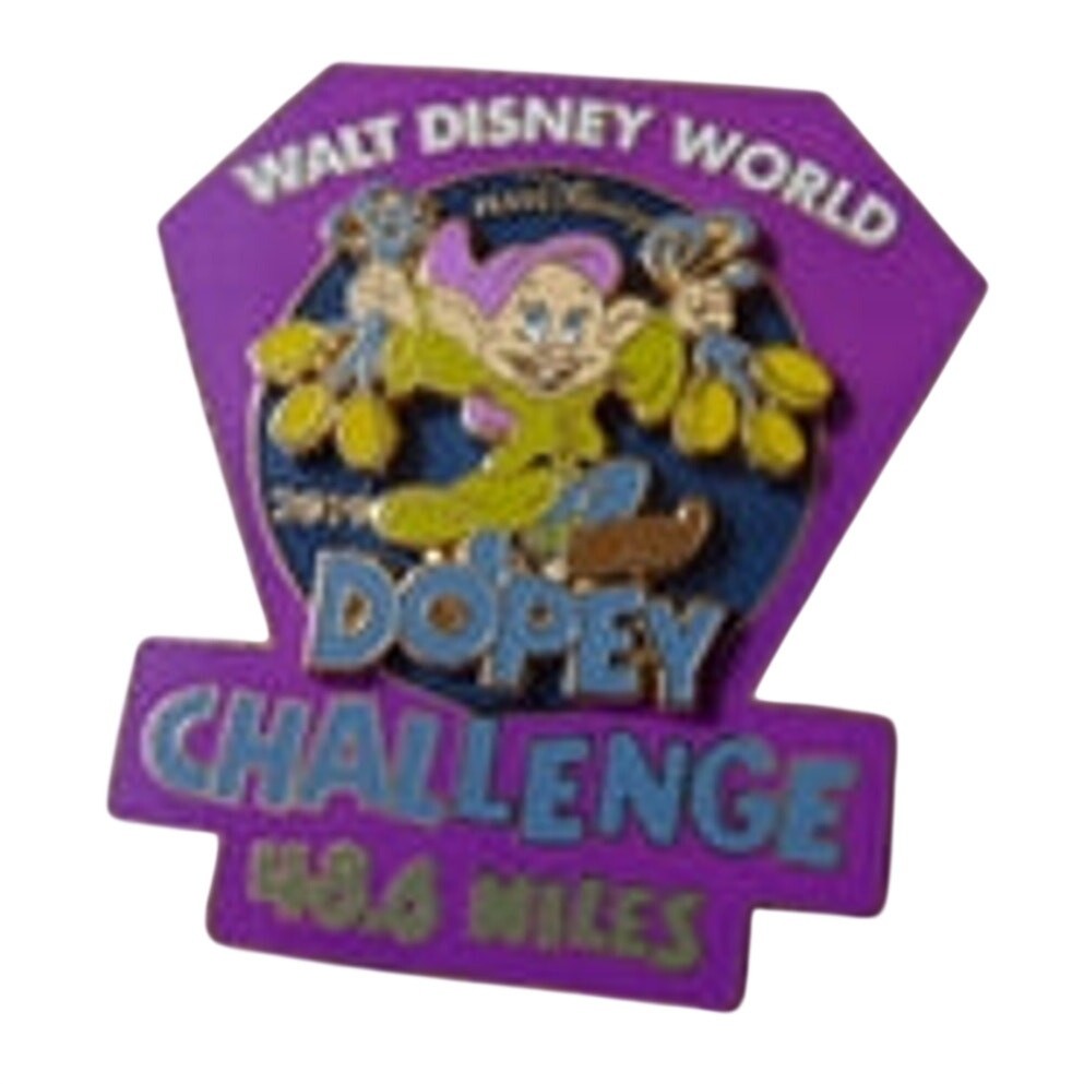Disney Trading Pin  132179 WDW RUNDISNEY MARATHON WEEKEND 2018 DOPEY CHALLENGE