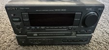 Vintage Sony MHC 300 Series Mini Hifi audio system With Remote For parts