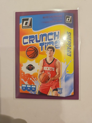 2024-25 Panini Donruss - Crunch Time Purple Reed Sheppard #9