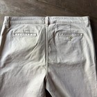 Lauren Jeans Co Ralph Lauren Khaki Tan Straight Leg Cotton Pants High Rise Sz 14 — photo 6