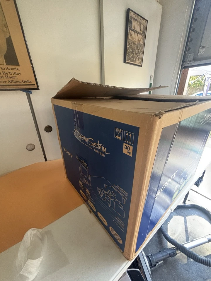 SONY DAV-FX500 Complete with amp sub speakers and remote (only one on eBay) - Image 2 of 4