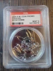 Pokemon Pikachu Snorkeling Coin 2024 Honolulu World Championships PSA 9