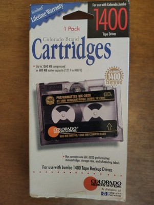 Colorado Jumbo 1400  680/ 1360MB Data Cartridge