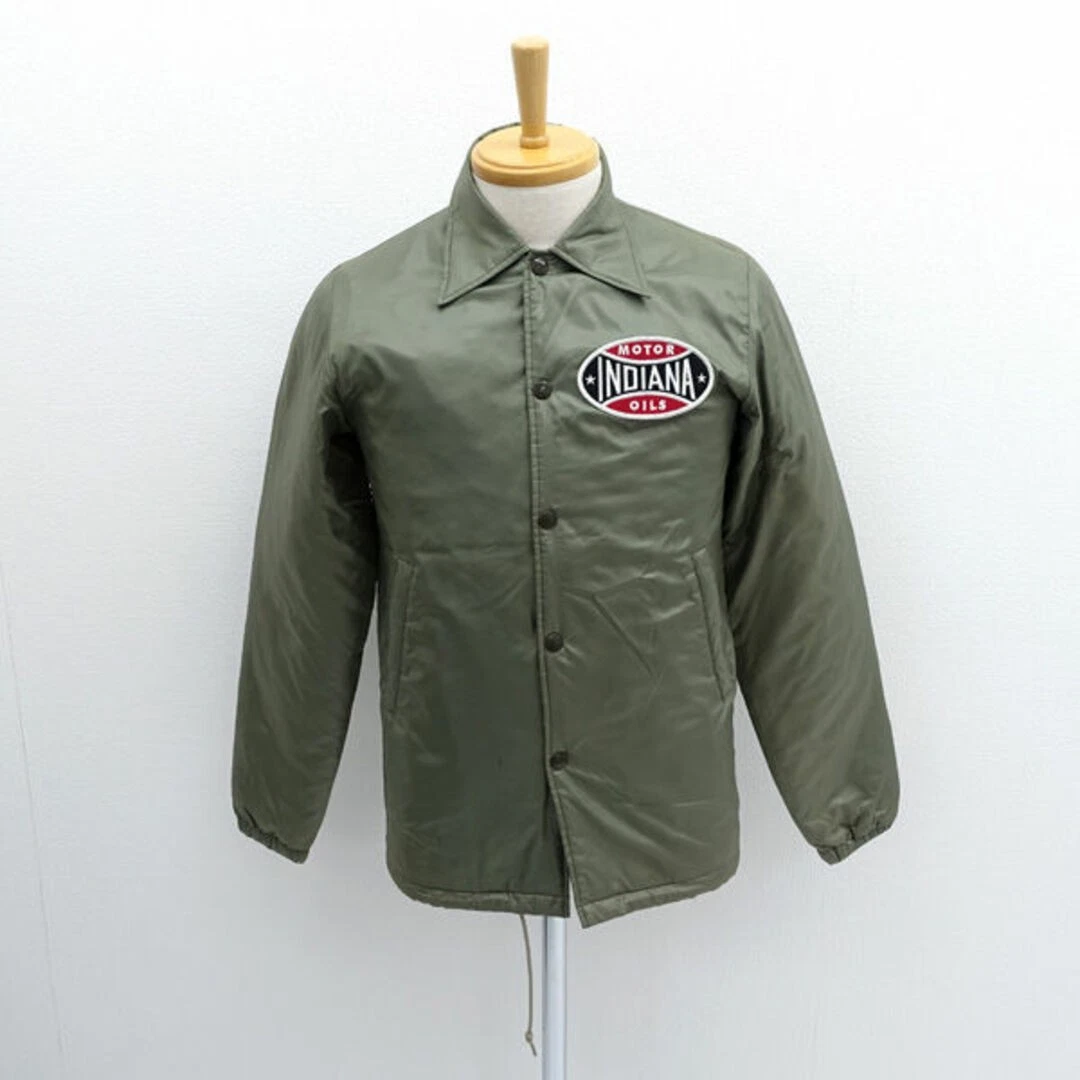 GUNZ Guns Coach Giacca Imbottitura Patch YANKEE Khaki Taglia S Uomo Usato0