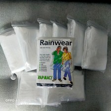 9 packs rain ponchos. Instant