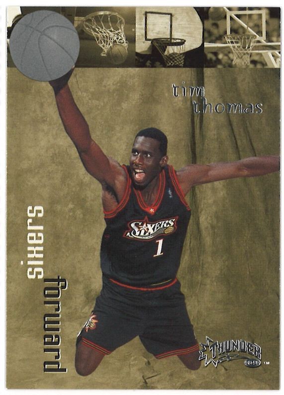 1998-99 Skybox Thunder - Tim Thomas #100