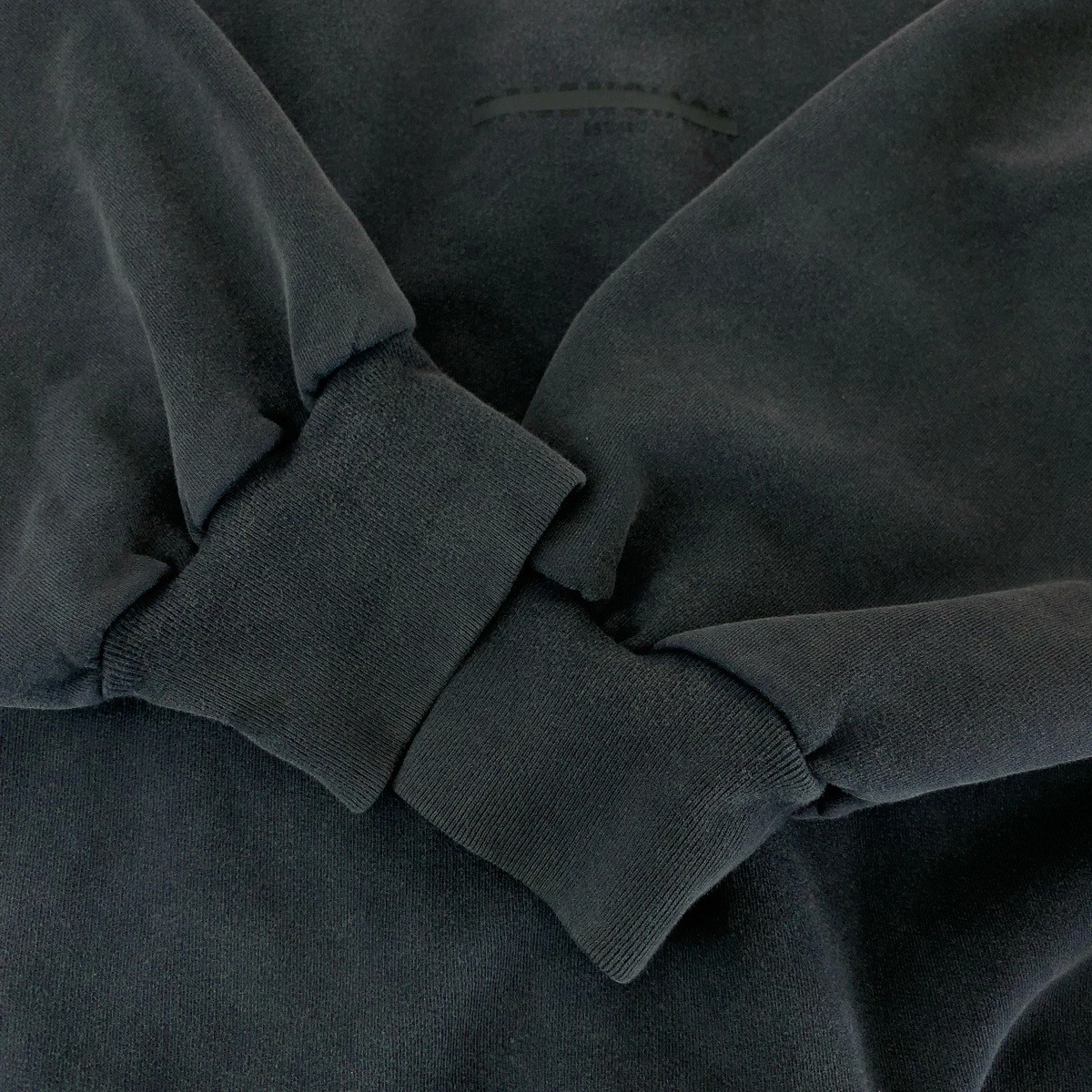 Felpa con cappuccio BALENCIAGA 22AW Taping logo PJ87 697879 TMVH2 Parker cotone nero