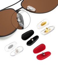 Plug-In Nose Pads Replacement for Ray-Ban RB3530 Non-Slip Nose Pieces