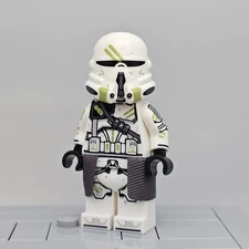 Light Customs GCC LEGO Star Wars 442nd Airborne Trooper Brickdaddy MAfigures NEW